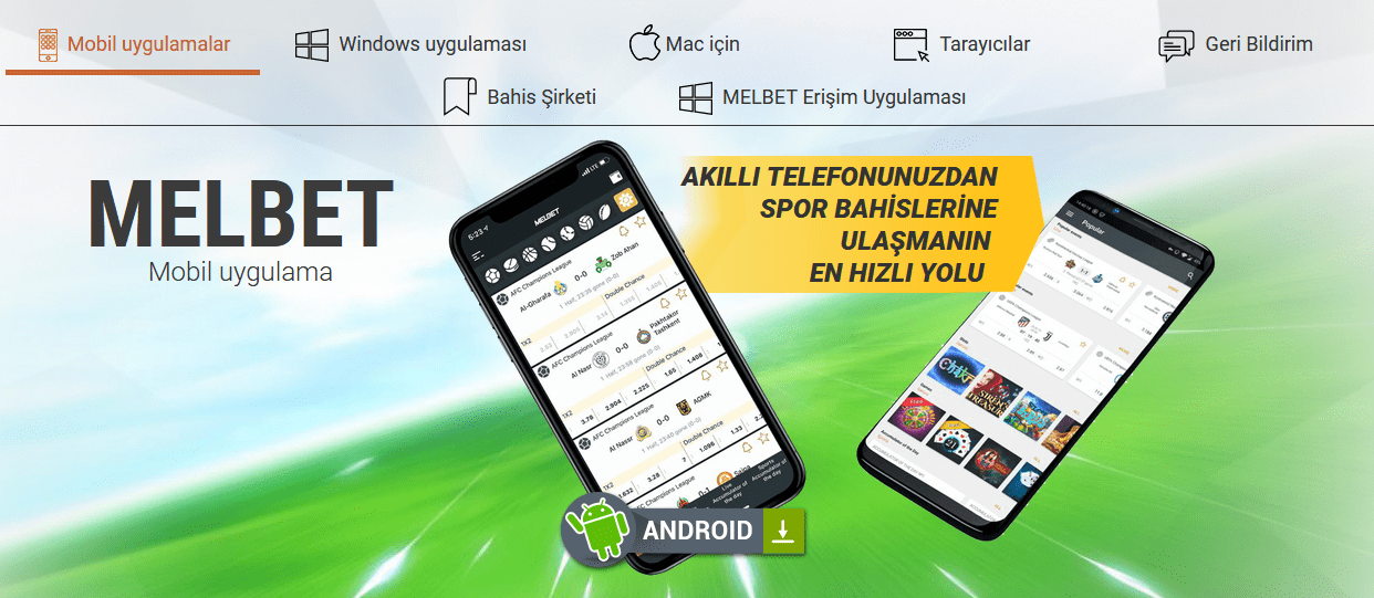 Melbet uygulaması nasıl indirilir